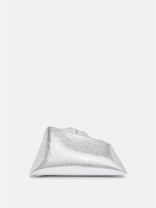 Oversized clutch ''8.30PM'' silver The Attico | 236WAH01L070002